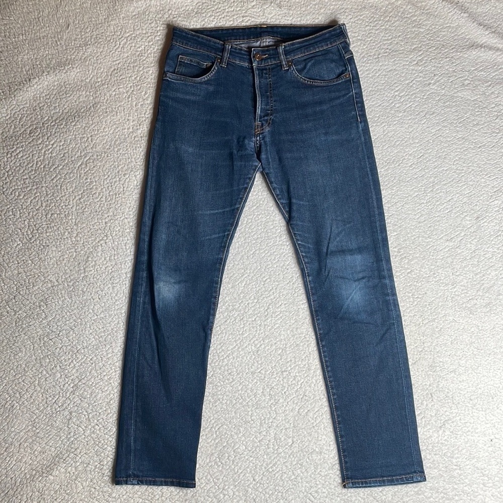 H & M Skinny Low Waist Ankle Shirt Cropped Size 31